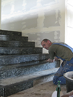 Peter Heel, Treppen bauen